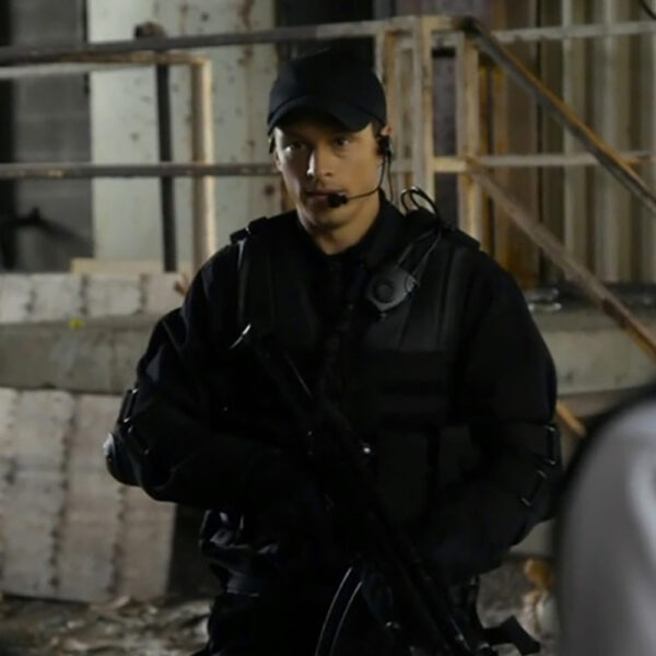 Former film acting student Greg Hovanessian,
starring in Covert Affairs