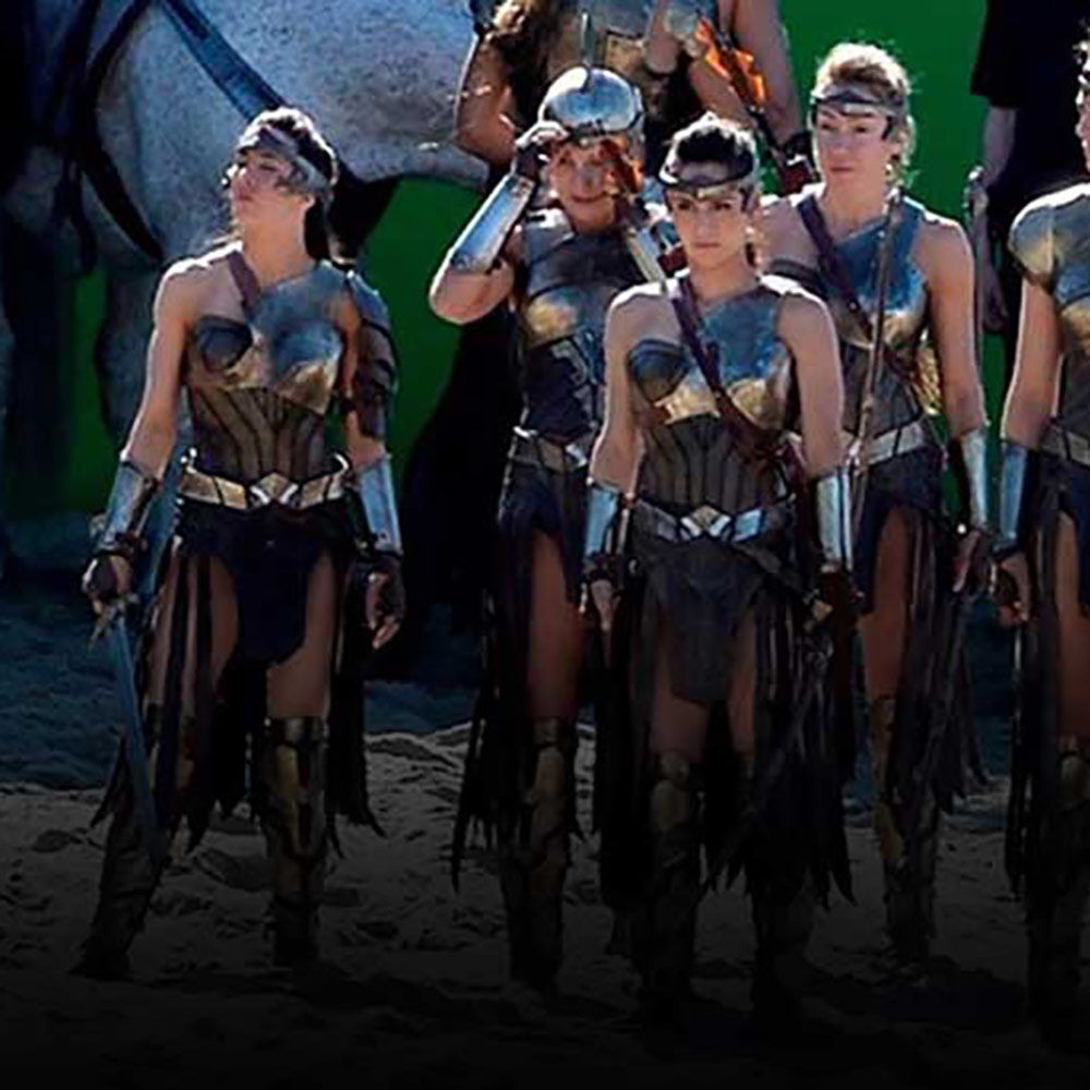 Former film acting school student Samantha Jo starring in Wonder Woman