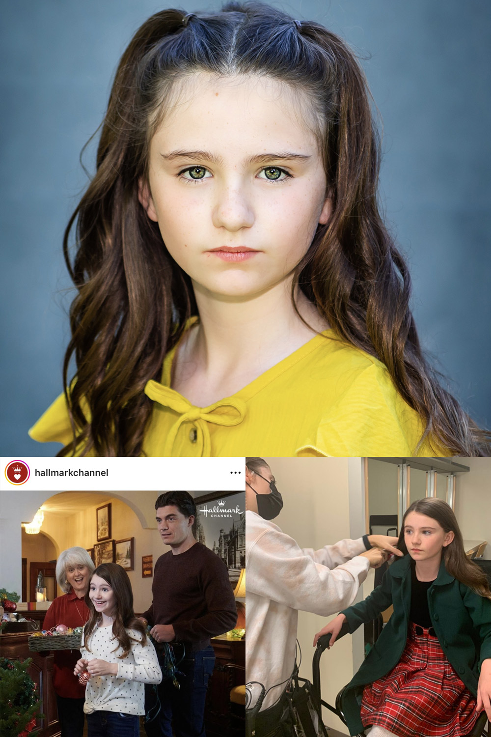 CONGRATS TO OUR CHILDRENS ALUMNI MORGAN SAUNDERS ON BOOKING A HALLMARK CHRISTMAS MOVIE